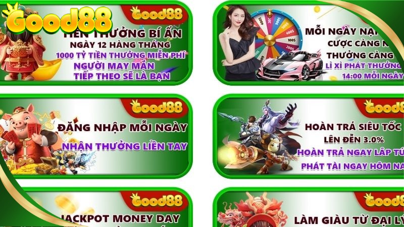 Good88 Fan luôn cập nhật ưu đãi mới nhất